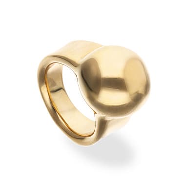 Кольцо из стали без вставки