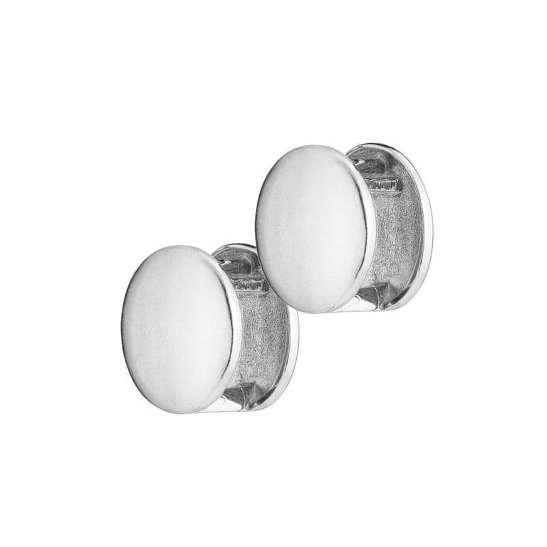 Серьги из стали без вставки