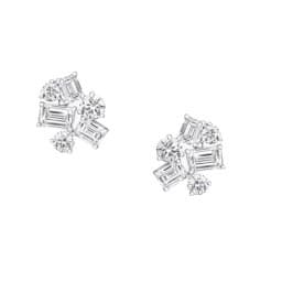 Серьги из серебра 925 с кубическим цирконием