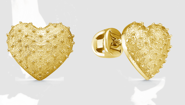 Серьги из серебра 925 без вставки