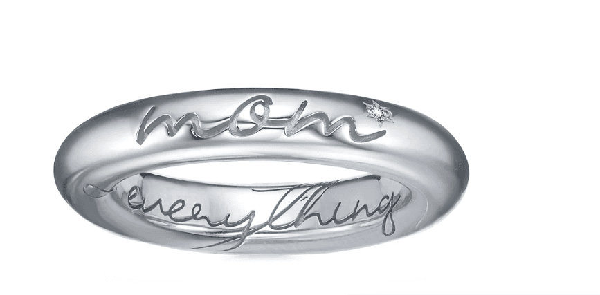 Кольцо из серебра 925 с выращенными бриллиантами