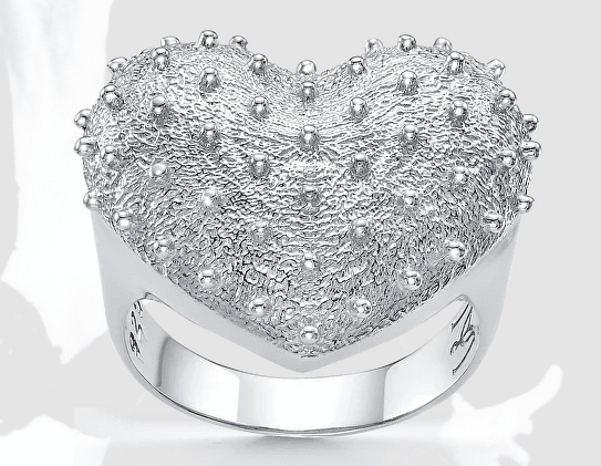 Кольцо из серебра 925 без вставки