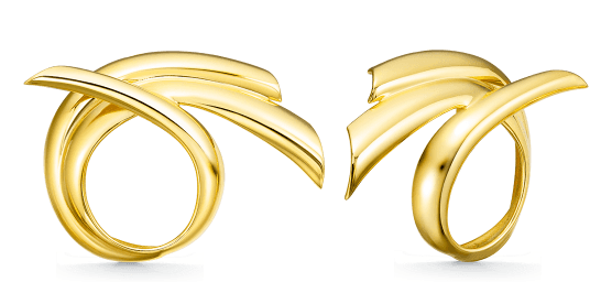 Серьги из серебра 925 без вставки