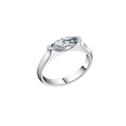 Кольцо из серебра 925 с кубическим цирконием
