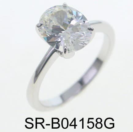 Кольцо из серебра 925 с кубическим цирконием
