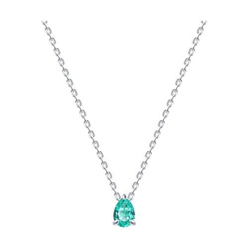 Колье из серебра 925 с фианитами
