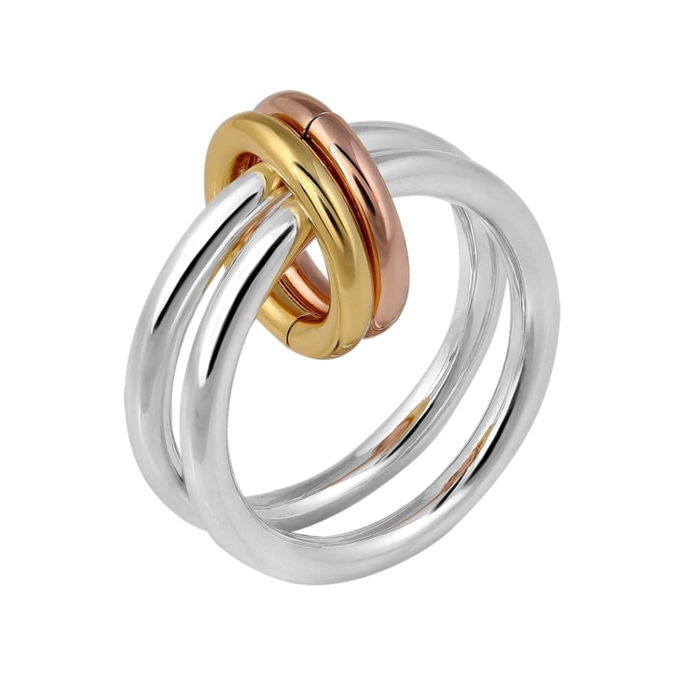 Кольцо из серебра 925 без вставки