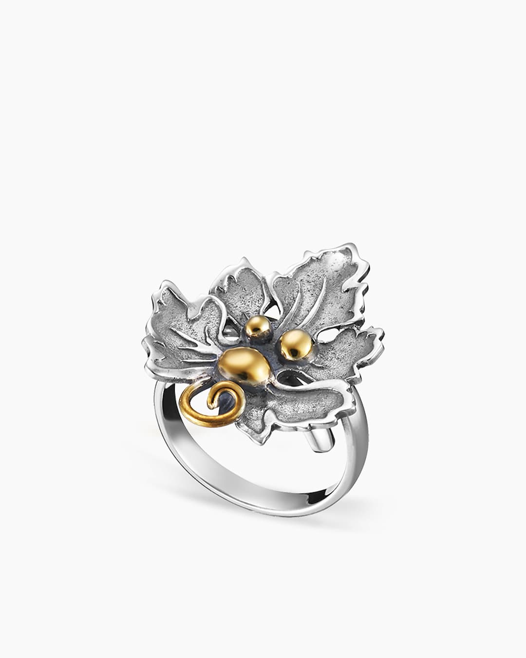 Кольцо из серебра 925 с без вставки