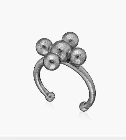 Кольцо из серебра 925 с без вставки