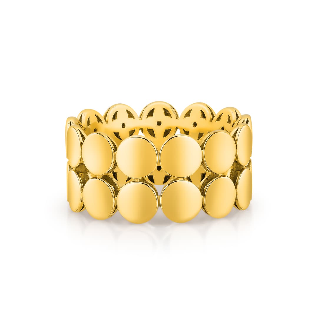 Кольцо из серебра 925 без вставки