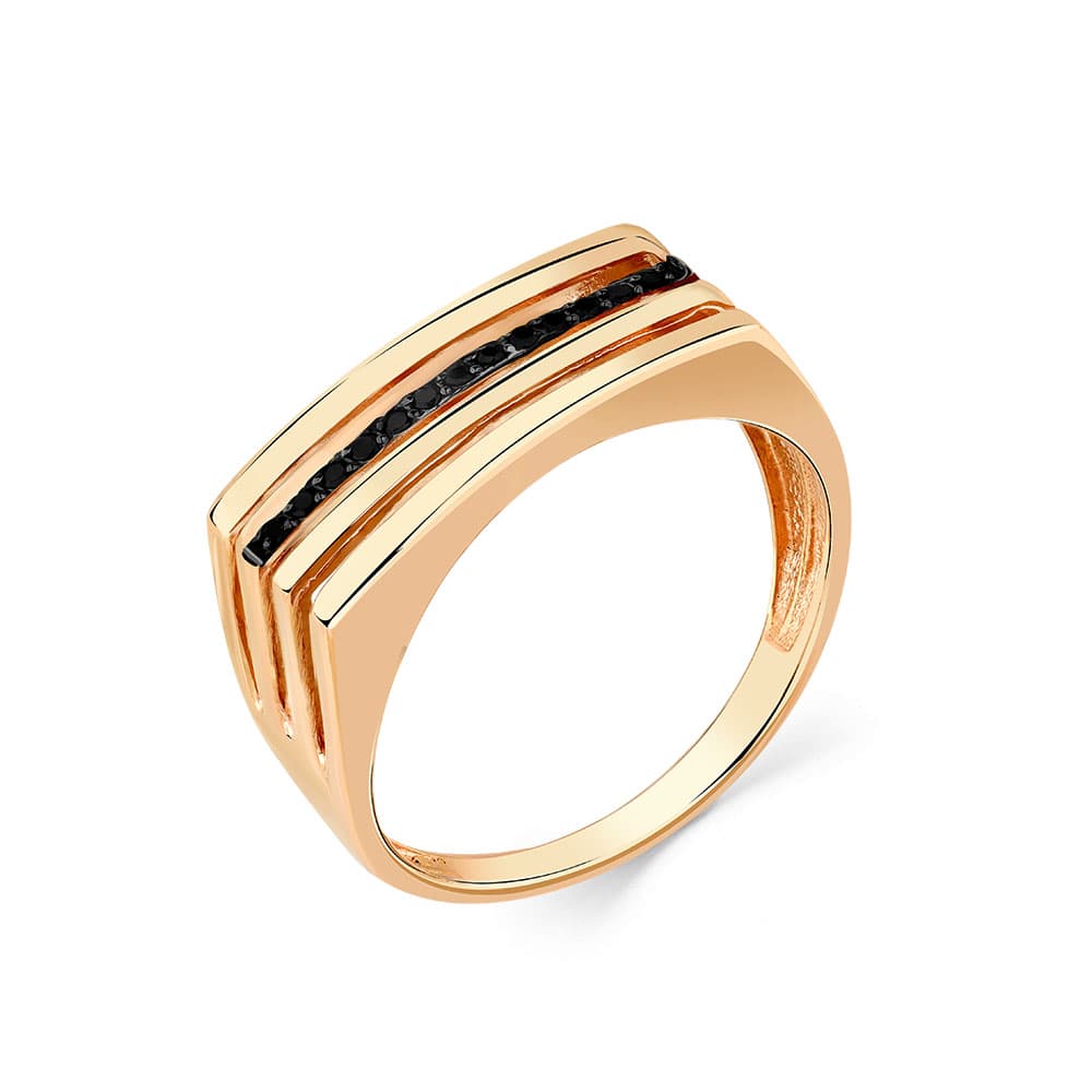 Кольцо из золота 585 с фианит