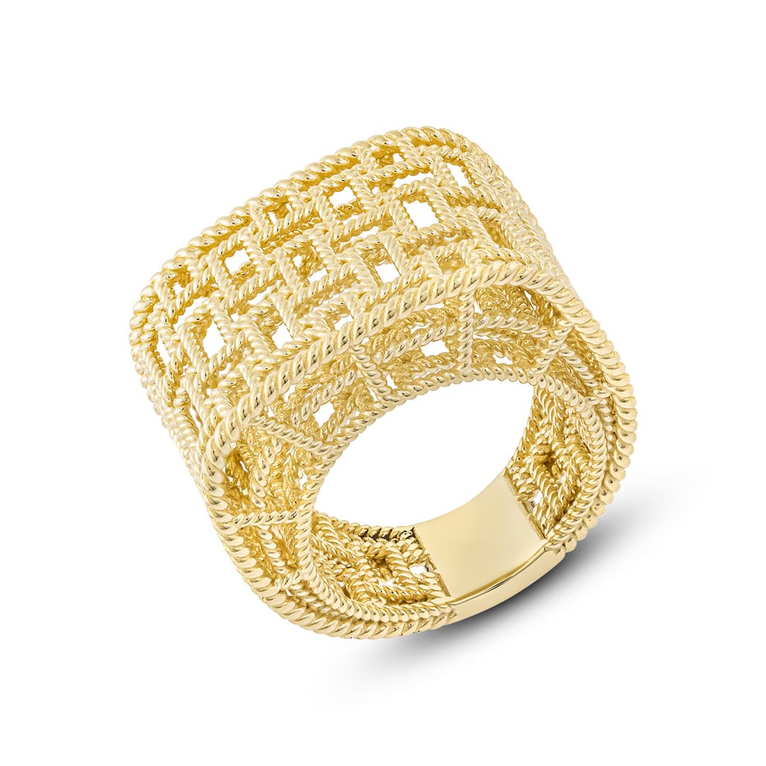 Кольцо из серебра 925 без вставки