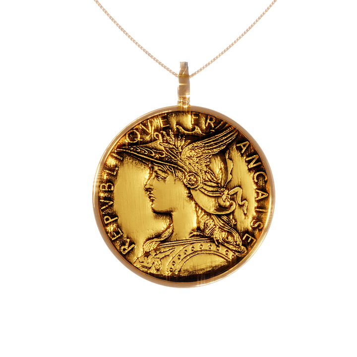 Подвеска из бижутерный сплава без вставки