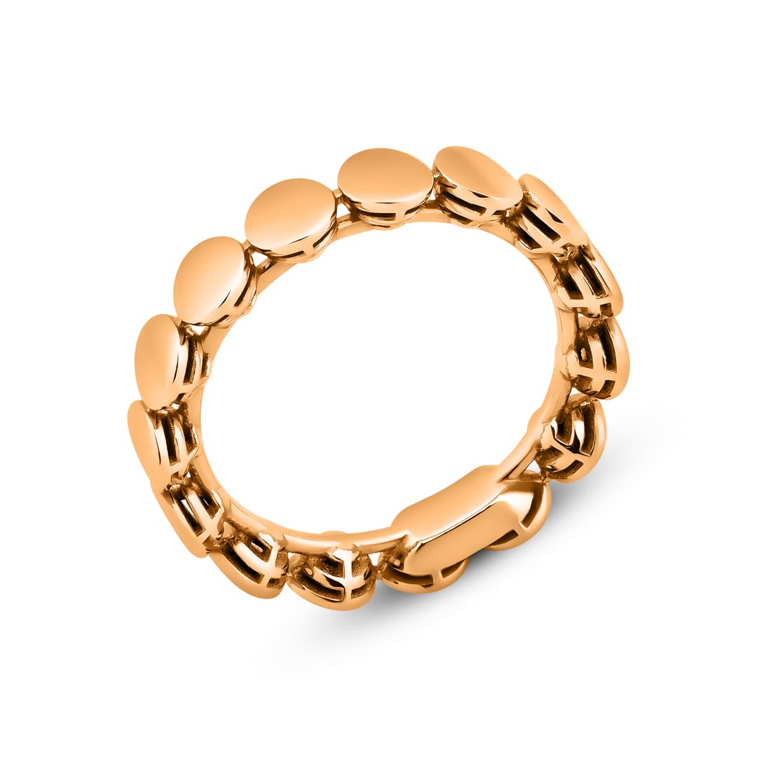 Кольцо из серебра 925 без вставки