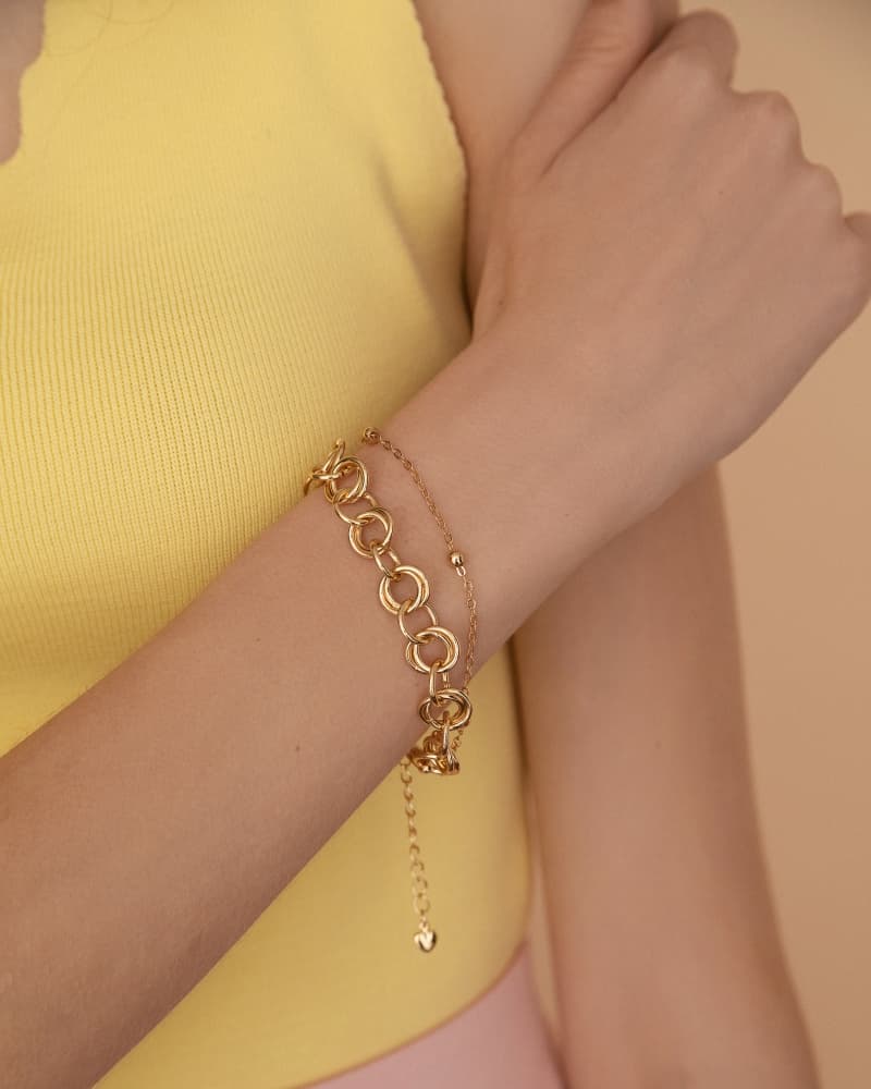 Браслет декоративный из стали без вставки