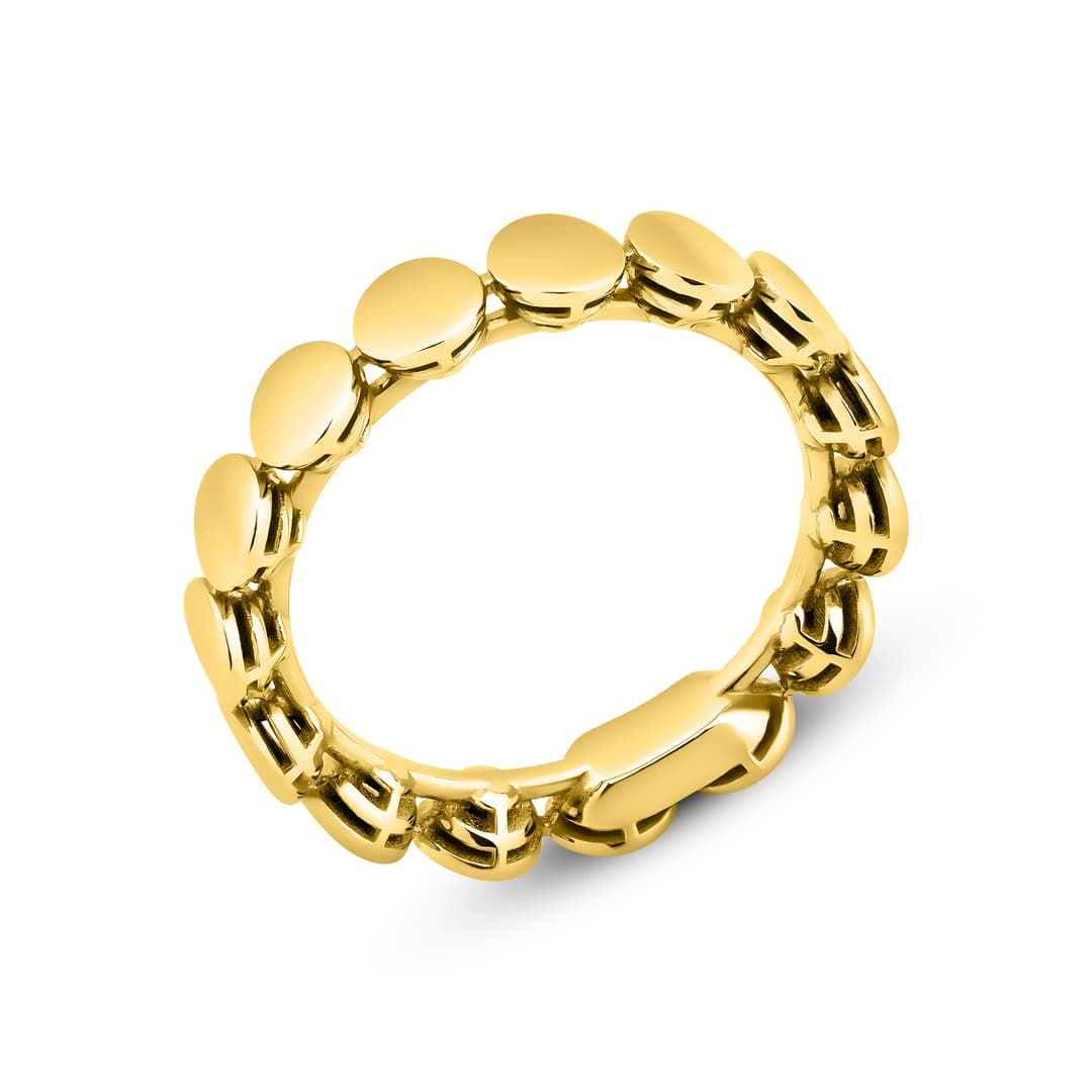 Кольцо из серебра 925 без вставки