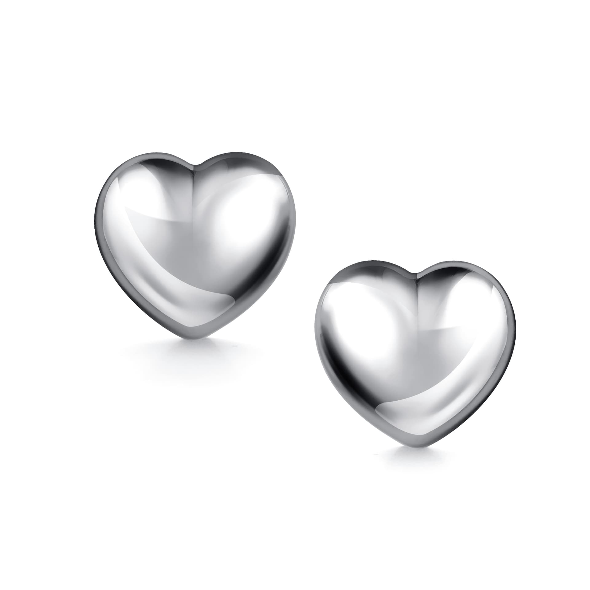 Серьги из серебра 925 без вставки