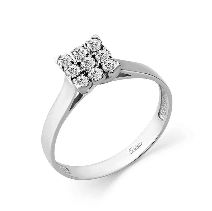 Кольцо из золота 585 с бриллиантом