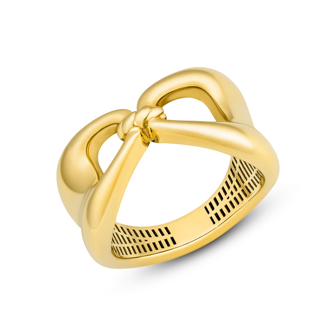 Кольцо из серебра 925 без вставки