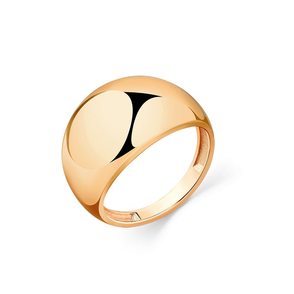 Кольцо из золота 585 с без вставки