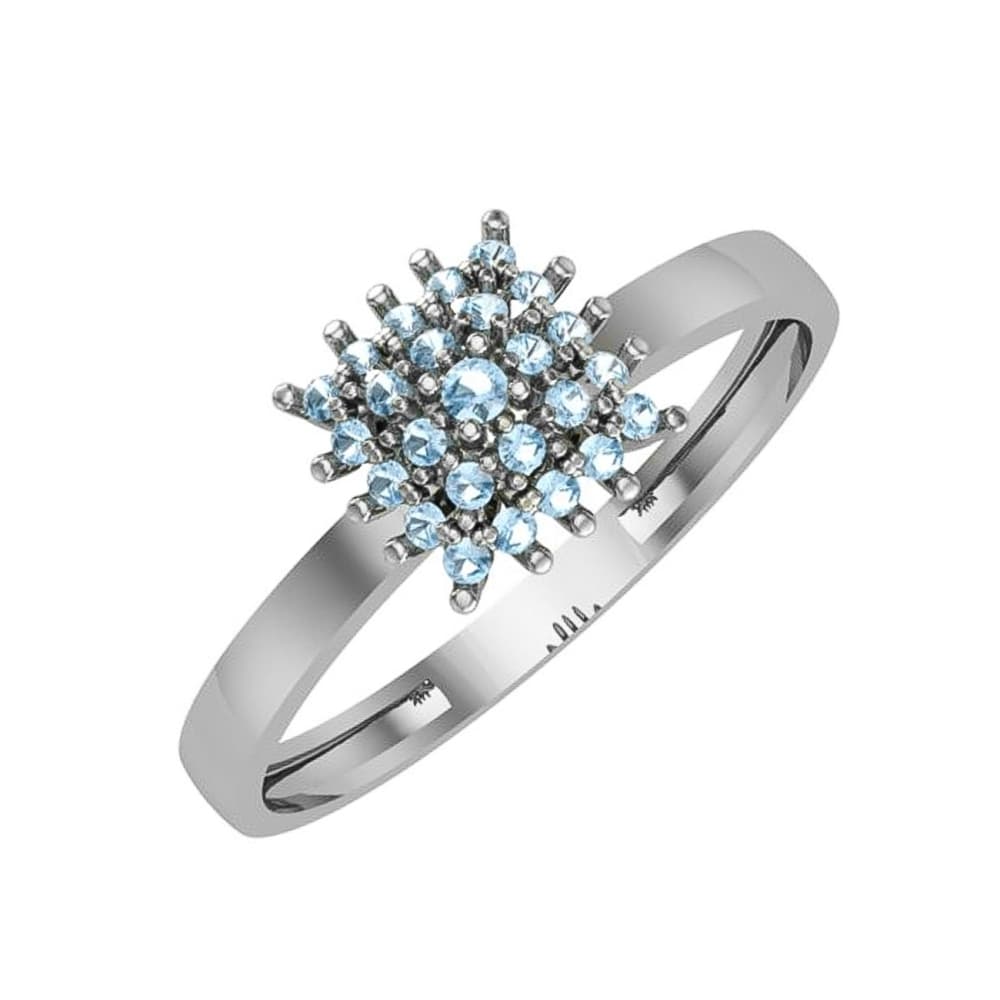 Кольцо из золота 585 с бриллиантом