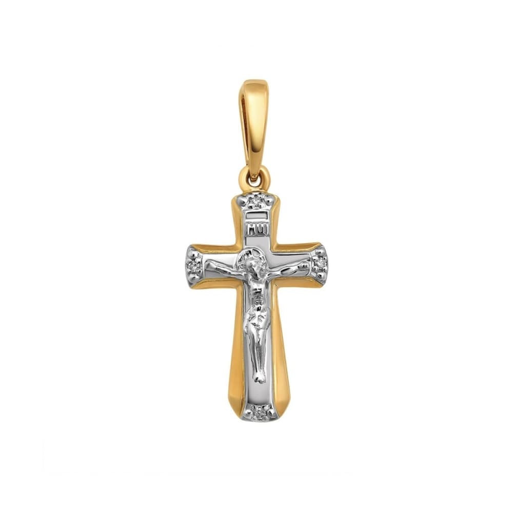 Подвеска из золота 585 с бриллиантами