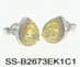 Серьги из серебра 925 с кубическим цирконием
